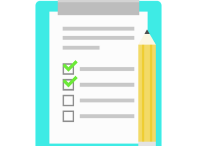 Free list notes icon illustration