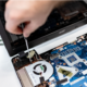 computer being repaired